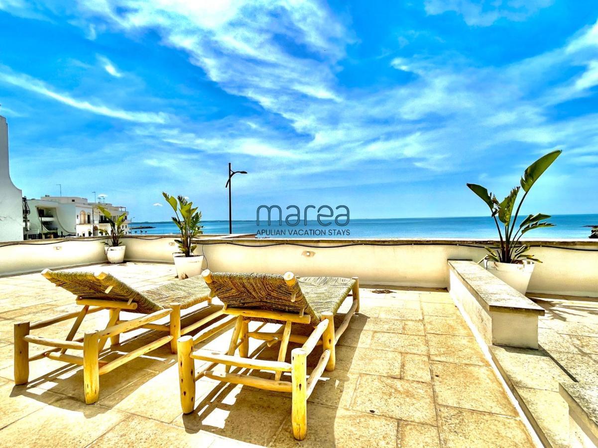 Villa Nauna, Fronte Mare Con Giardino E Terrazzo - Marea Collection Nardò Exterior foto