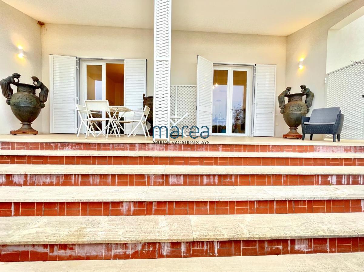 Villa Nauna, Fronte Mare Con Giardino E Terrazzo - Marea Collection Nardò Exterior foto