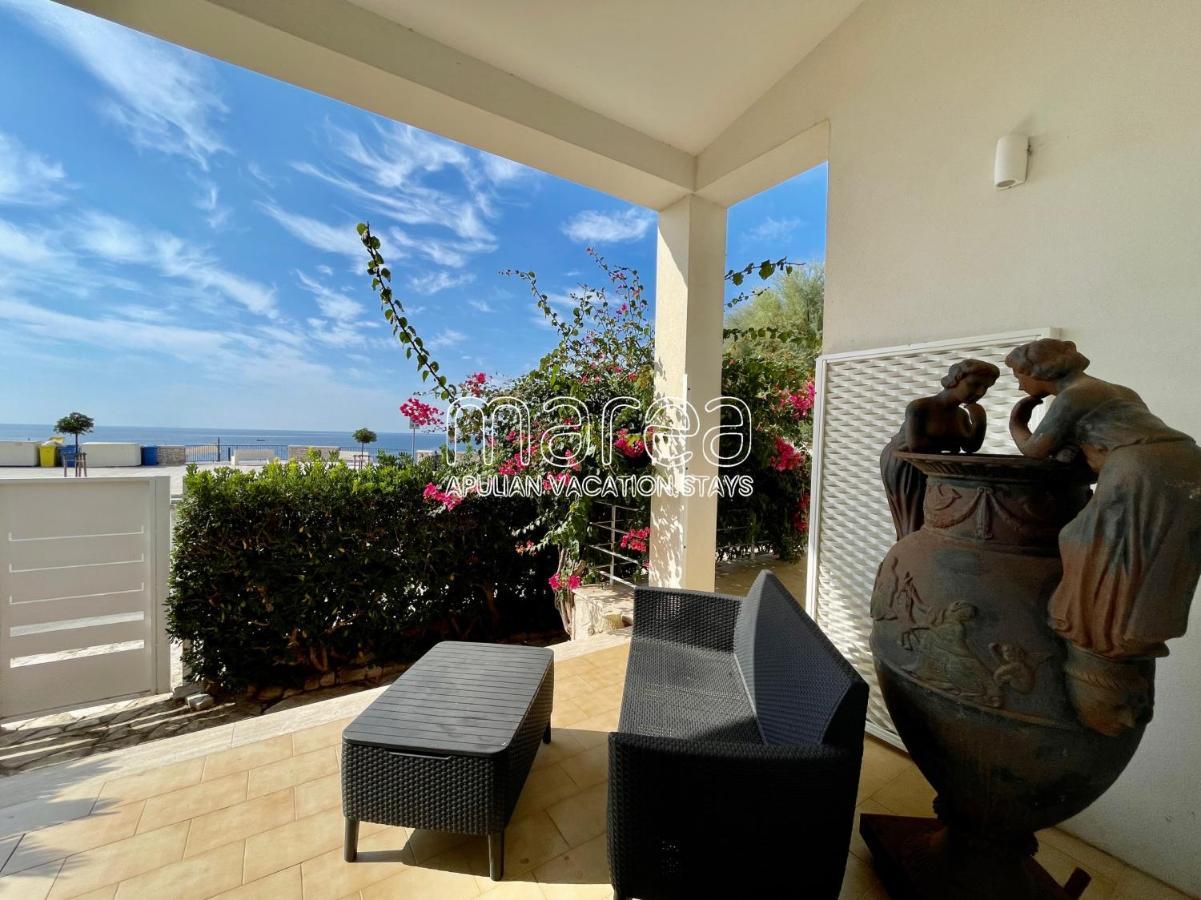 Villa Nauna, Fronte Mare Con Giardino E Terrazzo - Marea Collection Nardò Exterior foto