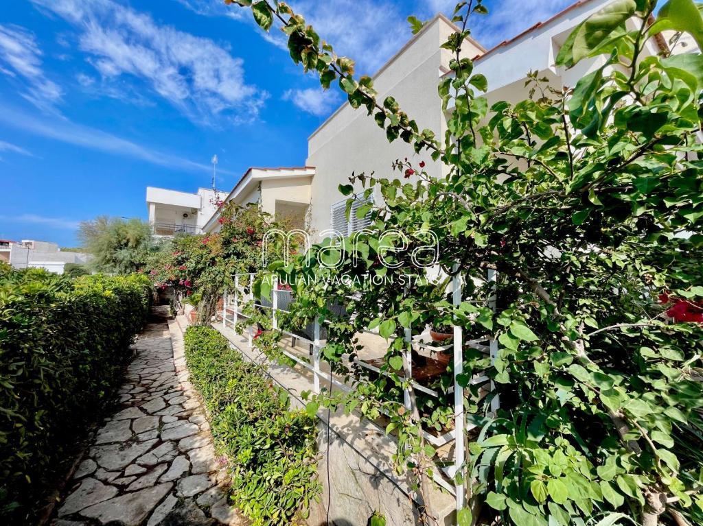 Villa Nauna, Fronte Mare Con Giardino E Terrazzo - Marea Collection Nardò Exterior foto
